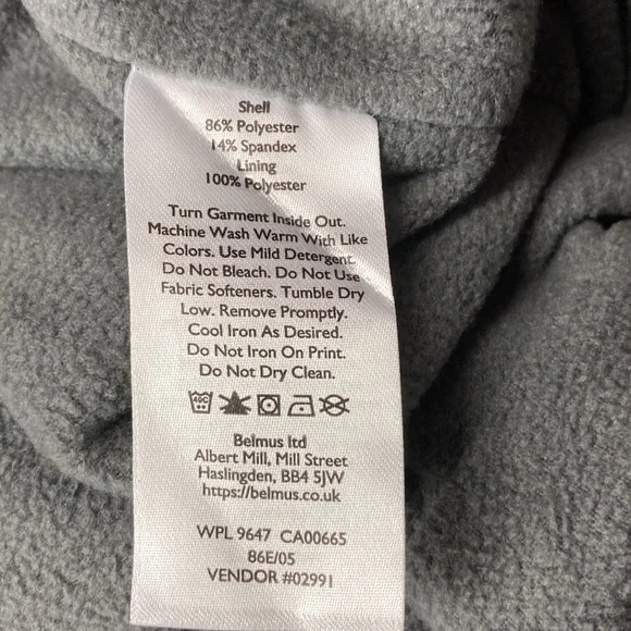 Eddie Bauer 10 2.0 Polar Fleece Lined Pants Forest Green Ice Fishing Snowshoeing - Picture 9 of 9